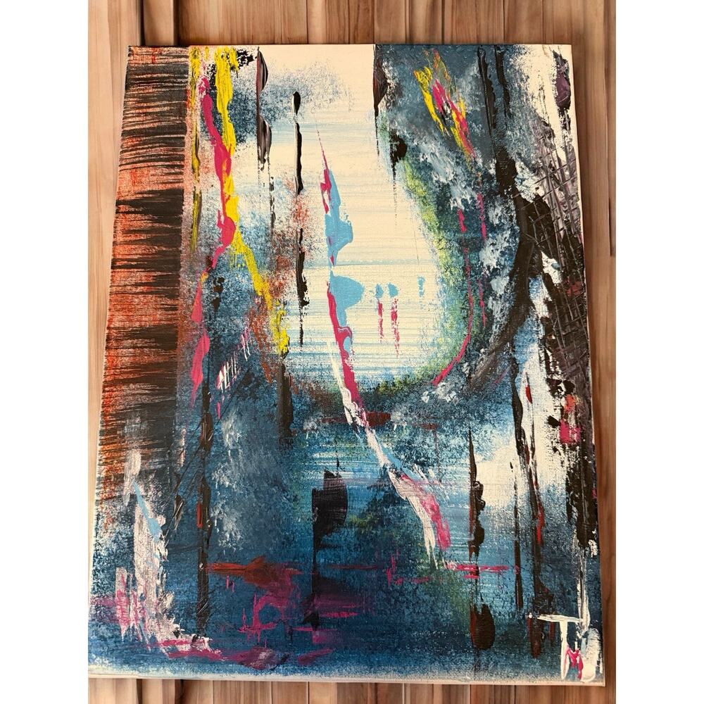 Original painting Abstract Expression Contemporary art picture art figurative